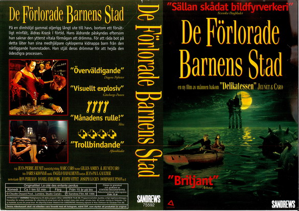 DE FÖRLORADE BARNENS STAD (VHS)